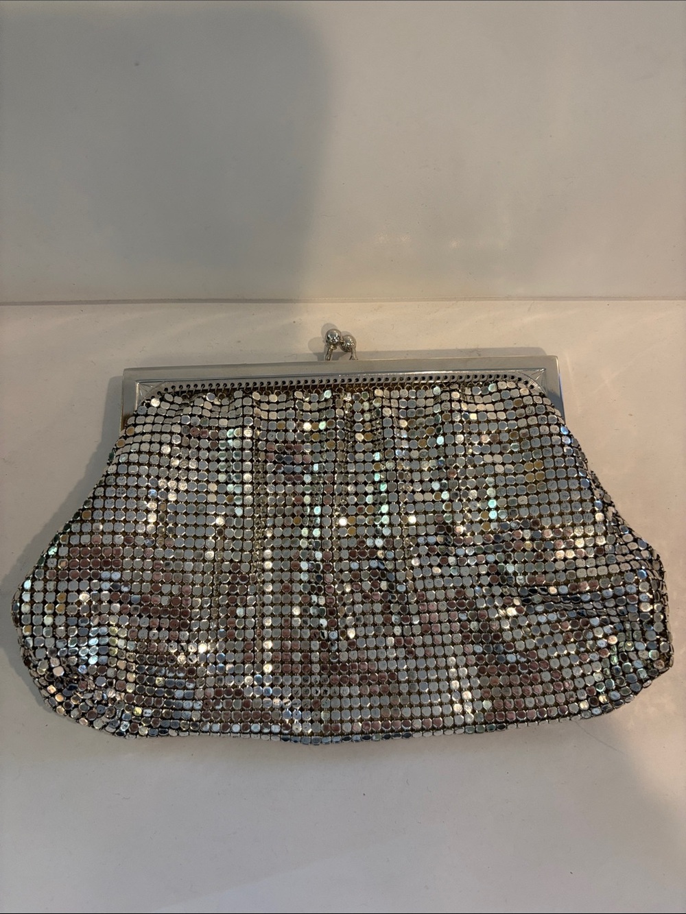 Whiting Davis Co Silver Purse